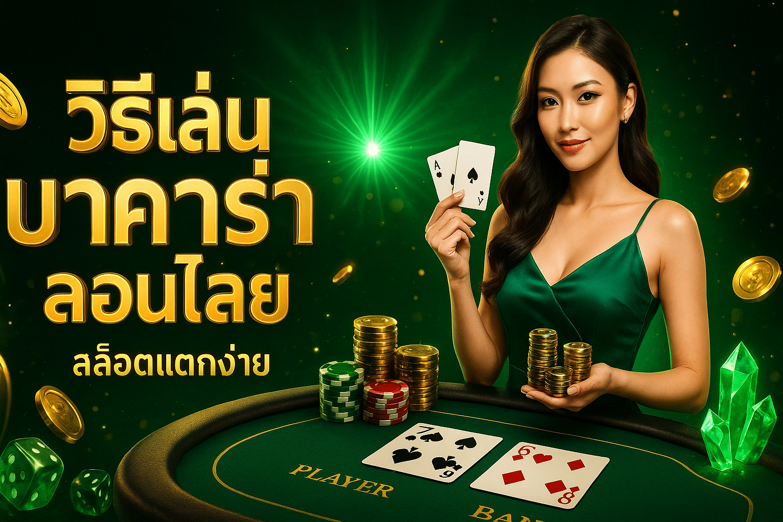 วิธีเล่นบาคาร่าออนไลน์