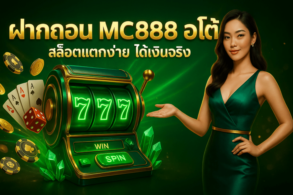 ฝากถอน MC888 ออโต้