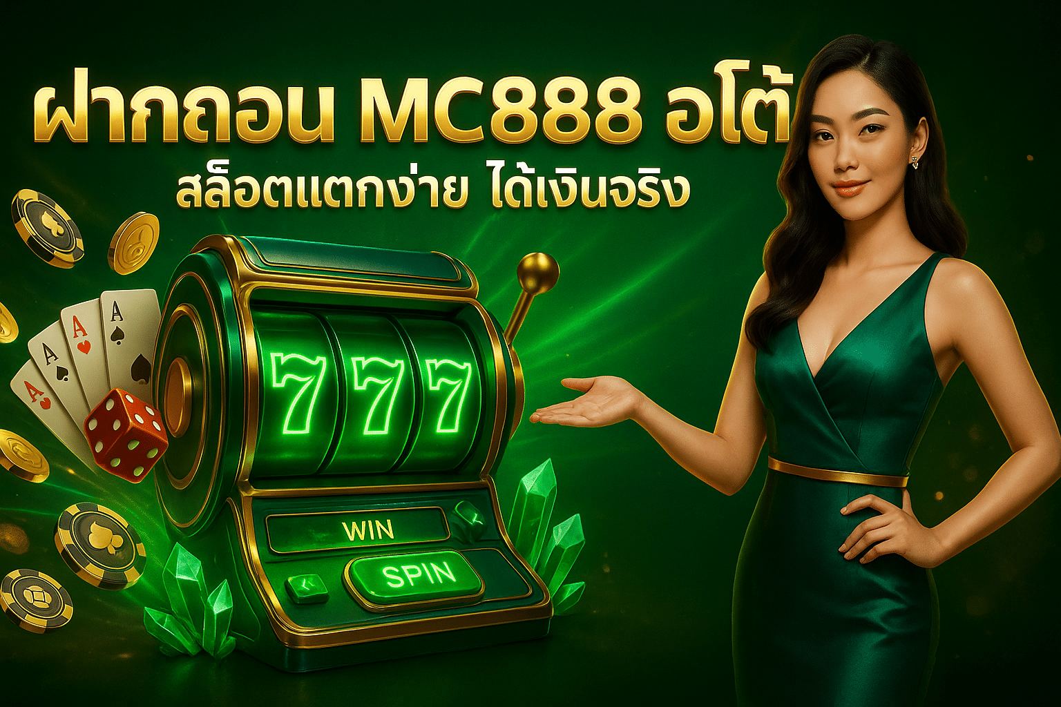 ฝากถอน MC888 ออโต้