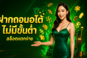 ฝากถอนออโต้ไม่มีขั้นต่ำ