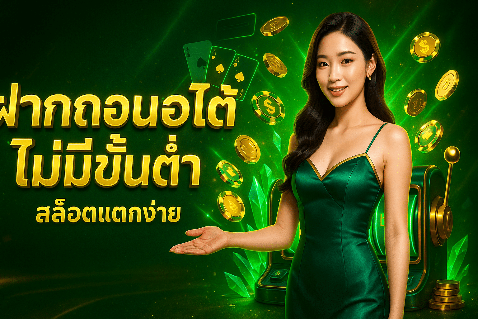 ฝากถอนออโต้ไม่มีขั้นต่ำ